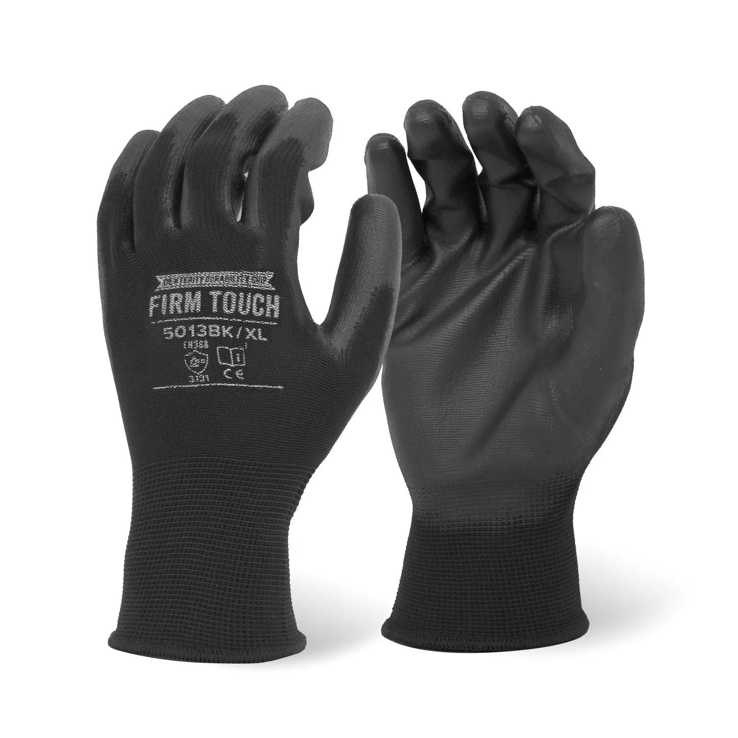 12 Pairs - Polyurethane Coated Nylon Glove