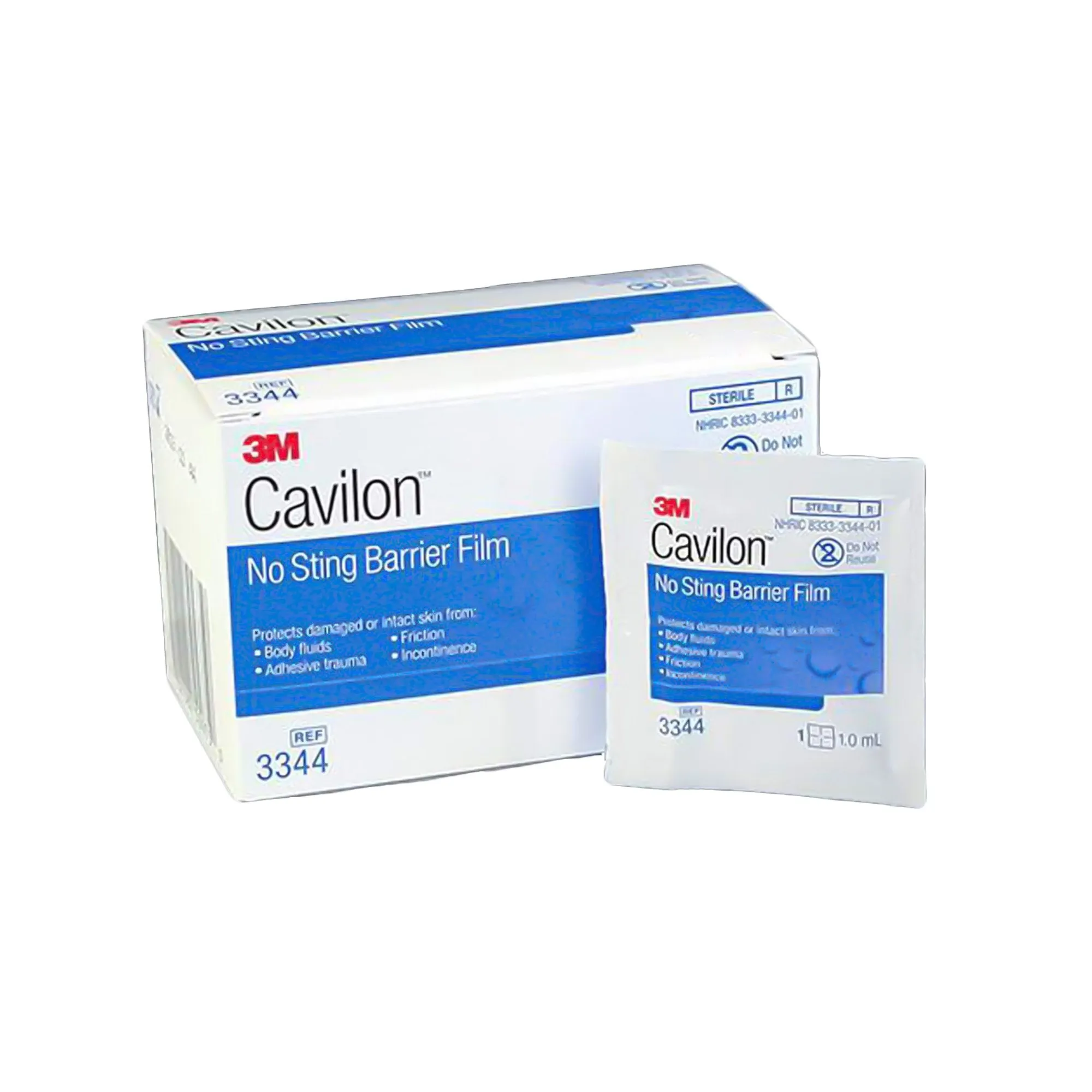 3M Cavilon Barrier Film Wipes, No Sting, Sterile, 1 Each