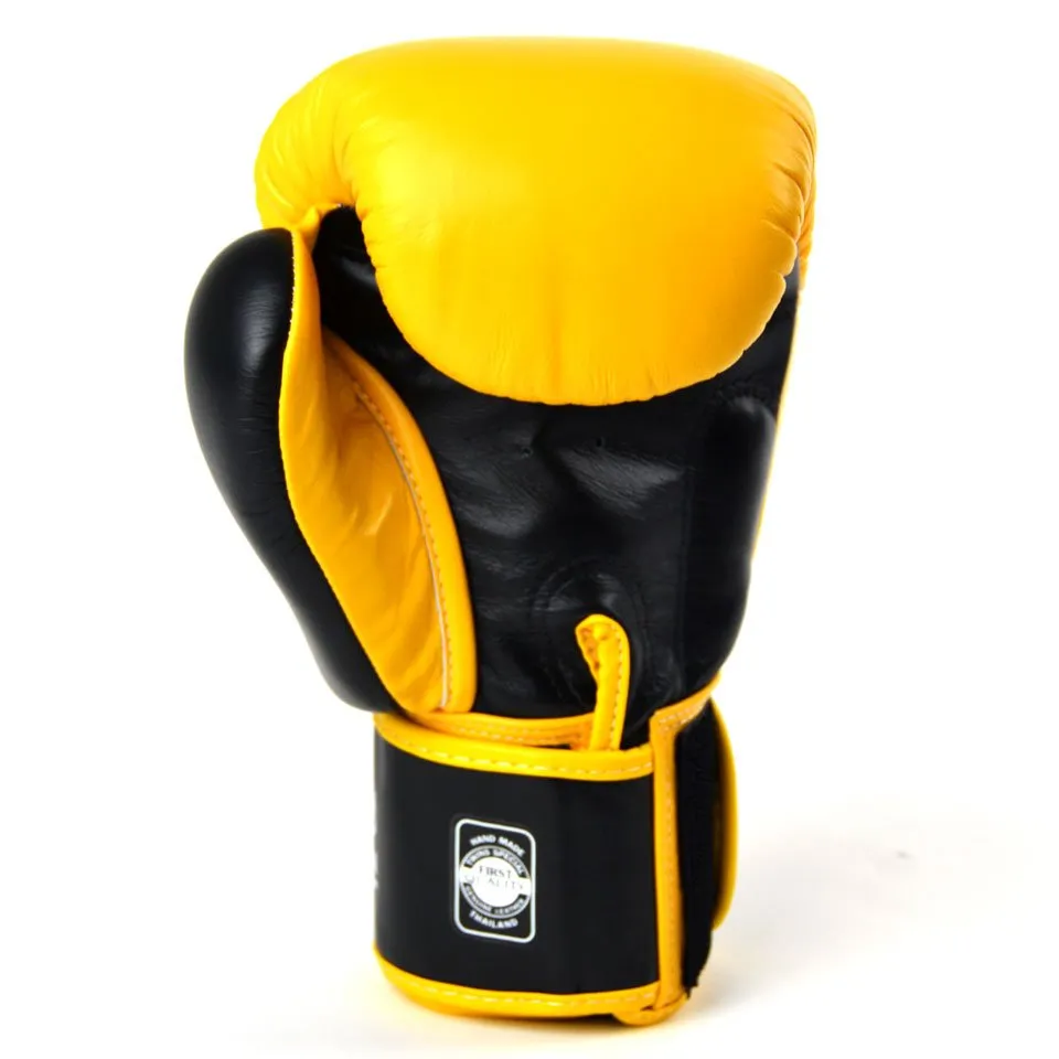 BGVL3-2T Twins 2-Tone Yellow-Black Boxing Gloves