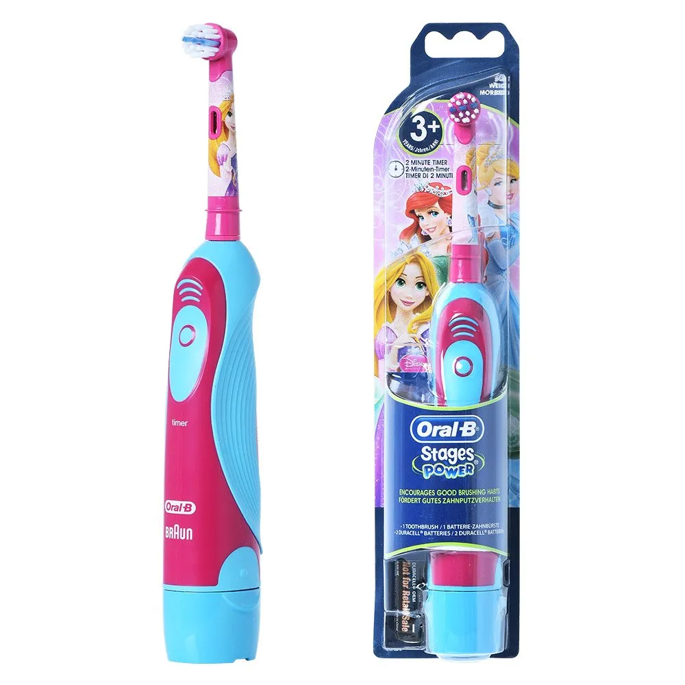 Braun Oral B 4510k Stages Power Electric Toothbrush for Kids Disney Princess