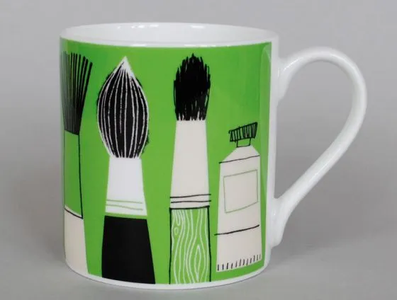 Brushes Gallery Mug