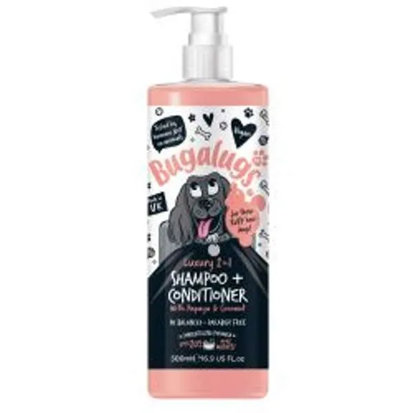 Bugalugs Luxury 2-In-1 Dog Shampoo & Conditioner