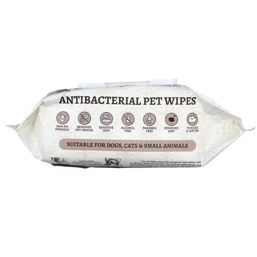 Care For The Good Antibacterial Wipes For Dogs & Cats (Floral)