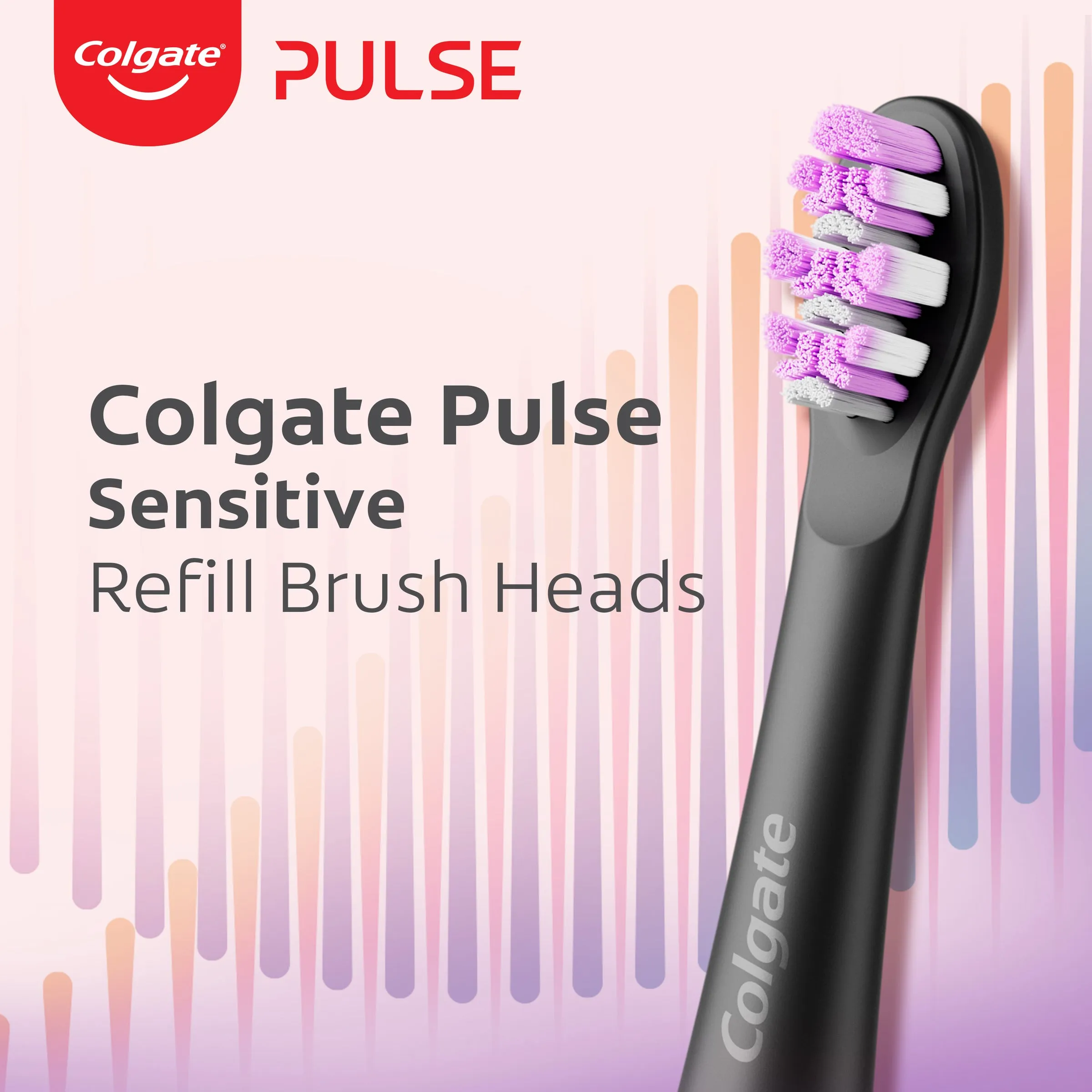 Colgate Electric Toothbrush Pulse Sensitive Refill 4Pk