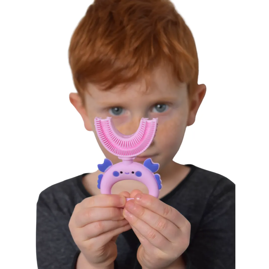 Crab U-Shaped Sensory Toothbrush with Replacement Head