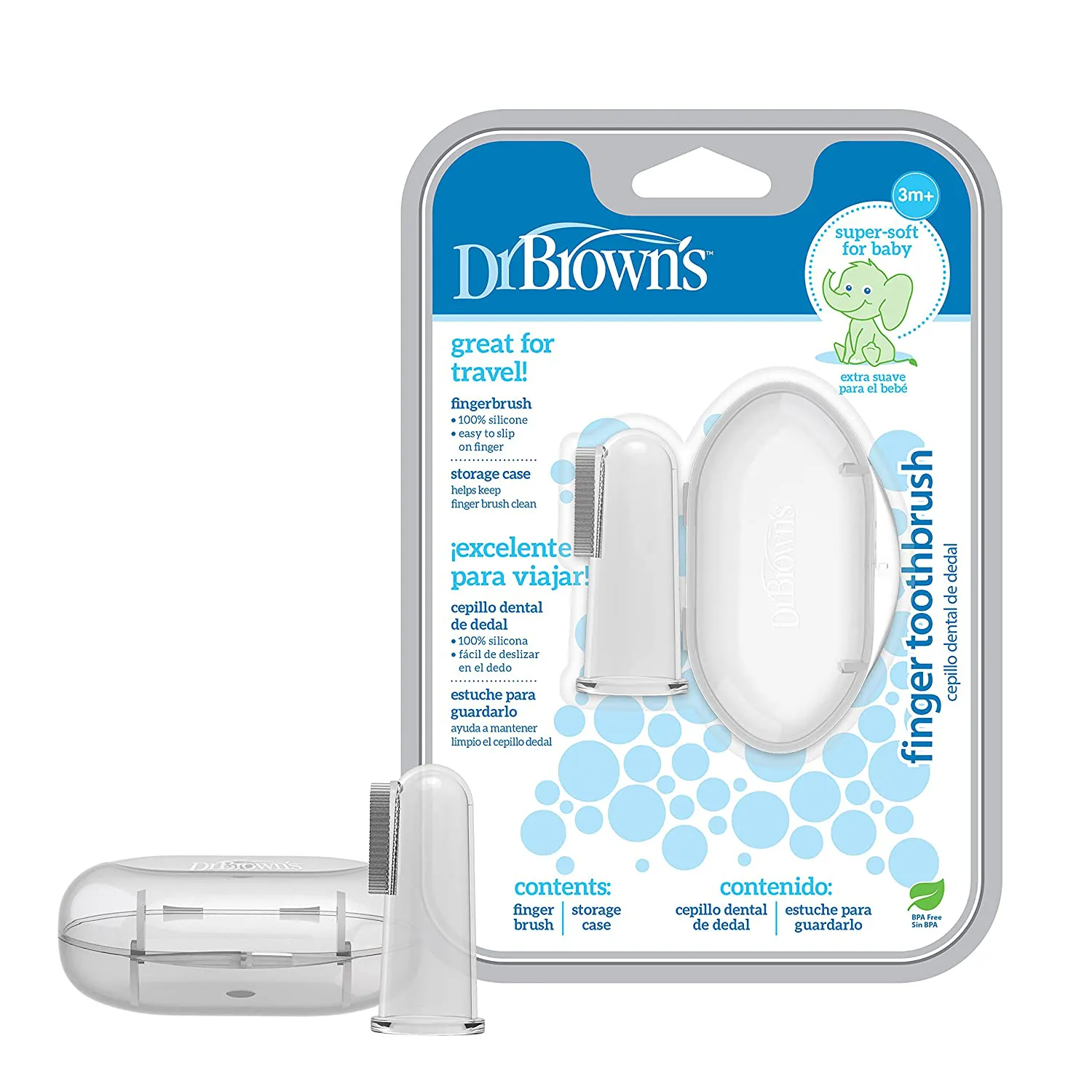 Dr. Brown'S Finger Toothbrush Set