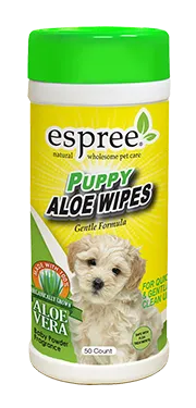 Espree Puppy Aloe Wipes 50ct