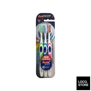 Fantes Toothbrush 360 Value Pack 3 toothbrushes