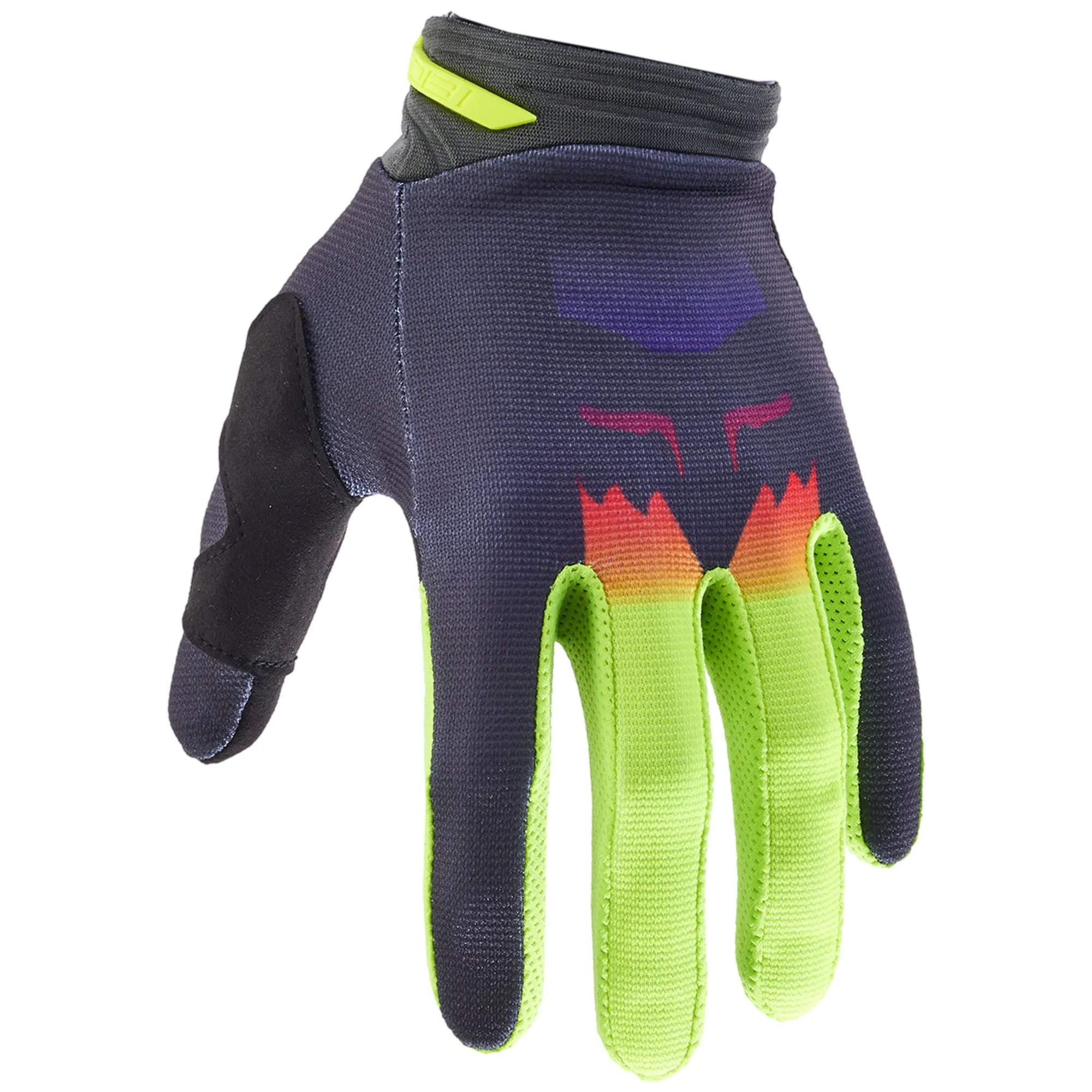 Fox Racing 180 Flora Standard Offroad Gloves Dark Shadow Grey