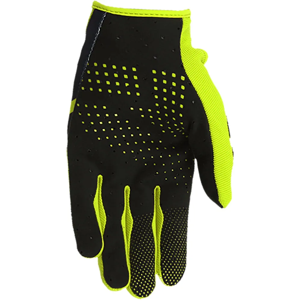 FXR 203362-6510-07 Clutch Strap MX Glove 20 Durable Suede Padded Palm Finger Tips Hi Vis