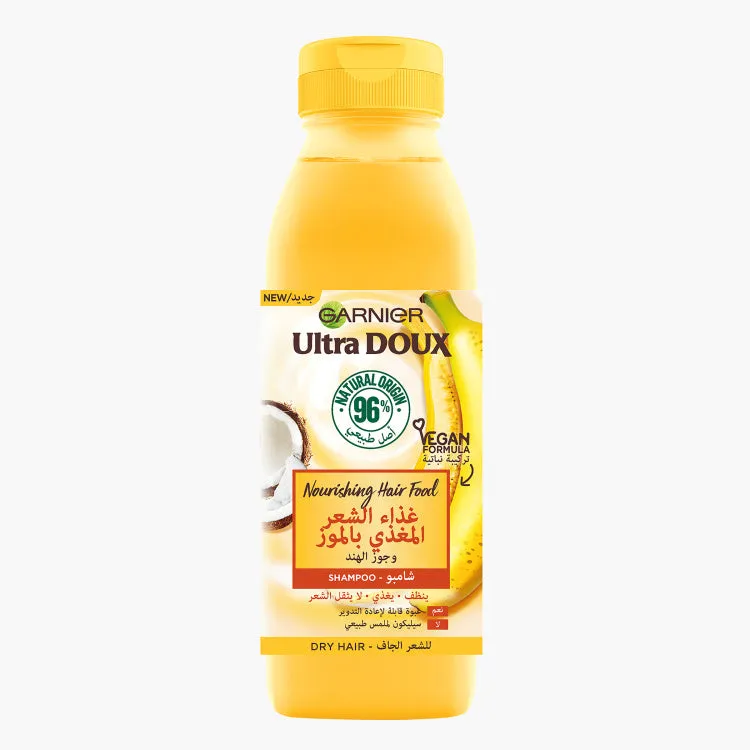 Garnier Ultra Doux Nourishing Banana Hair Food For Dry Hair Shampoo 350 ML