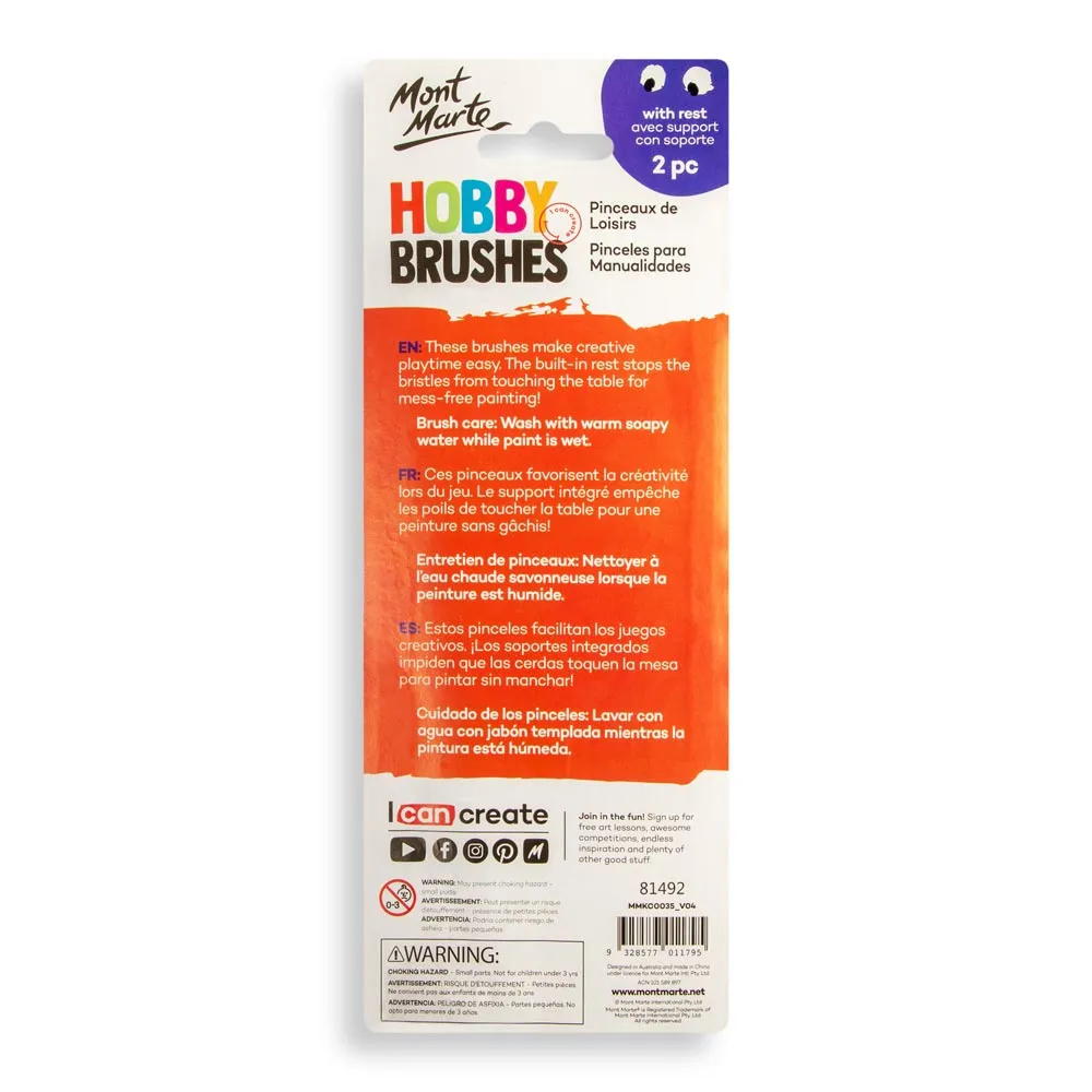 Hobby Brushes 2pc