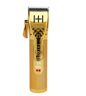 HOT & HOTTER PROFESSIONAL LITHIUM CORDLESS CLIPPER GOLD