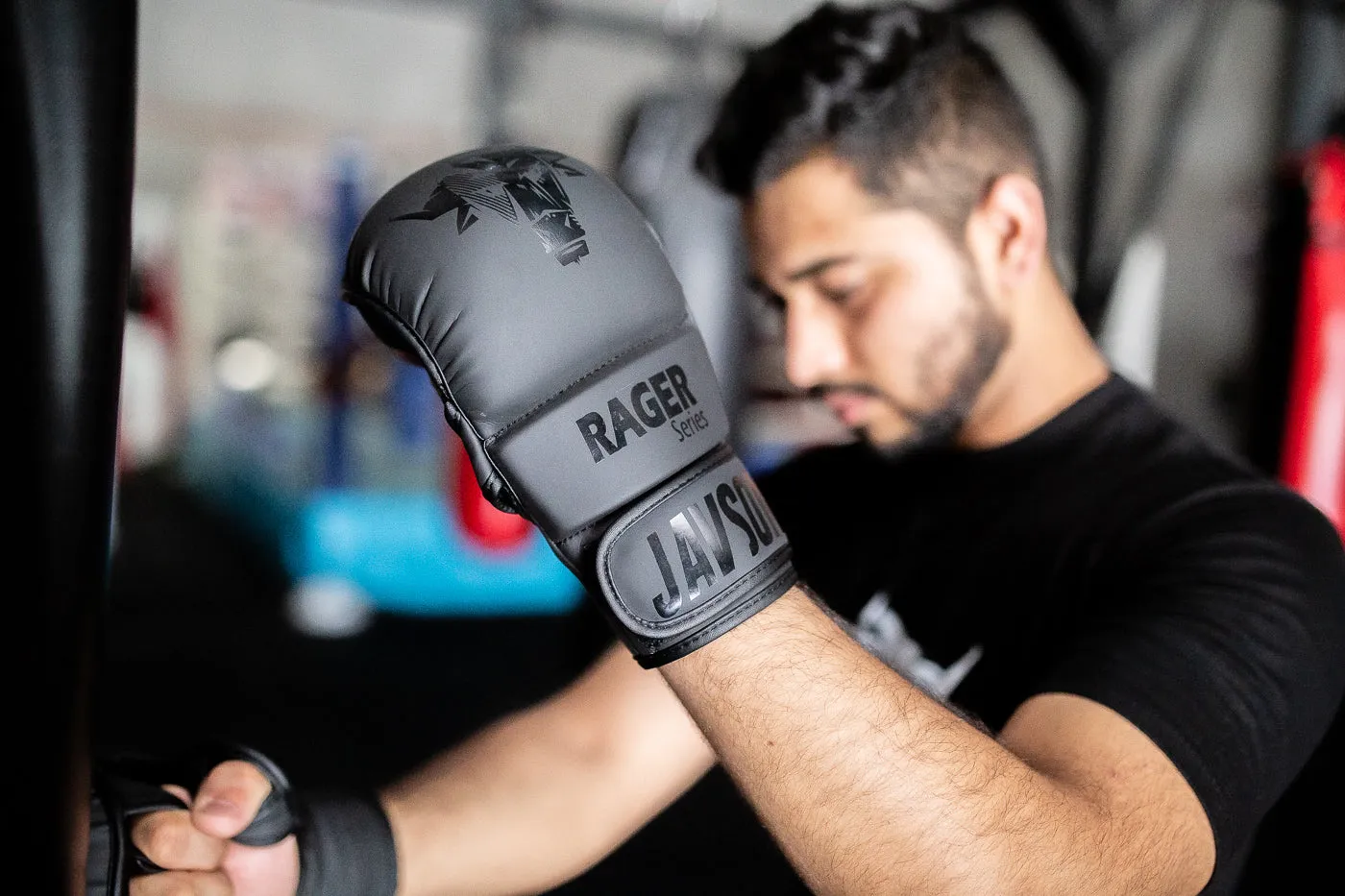 JAVSON MMA SHOUTER GLOVES RAGER SERIES WITH OPEN PALM