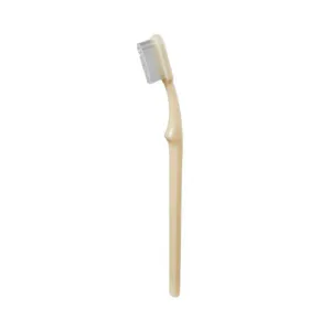 McKesson Toothbrush Ivory Adult Medium 1-1/16" x 3/8" Head 1/2" x 5-7/8" Handle Box of 144 by McKesson