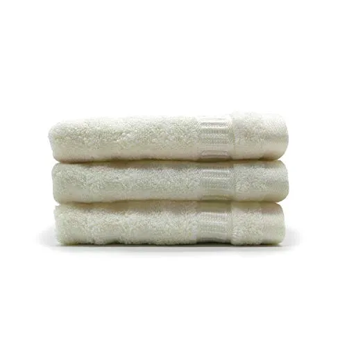 Mush Super Soft 100% Bamboo Terry Washcloth/Reusable Baby Wipes/Baby Towel for New Born || 500 GSM || Absorbent, Anti-Microbial, Sensitive Skin Friendly(3, Green, Pink & Cream)