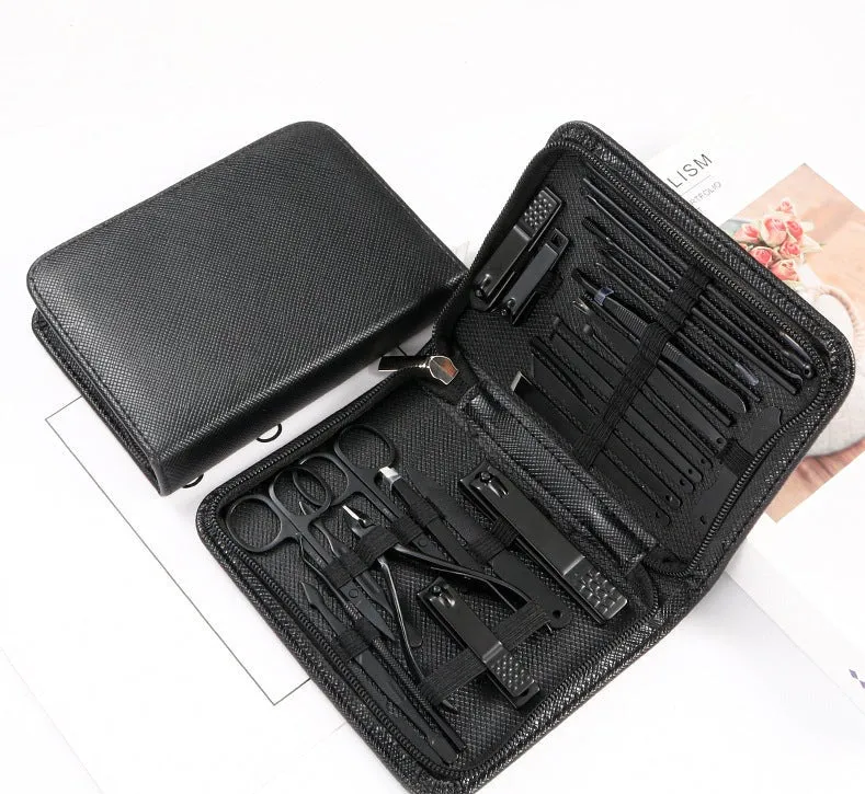 Nail clipper set 26 pieces nail clipper complete set of manicure tools household large nail clipper set