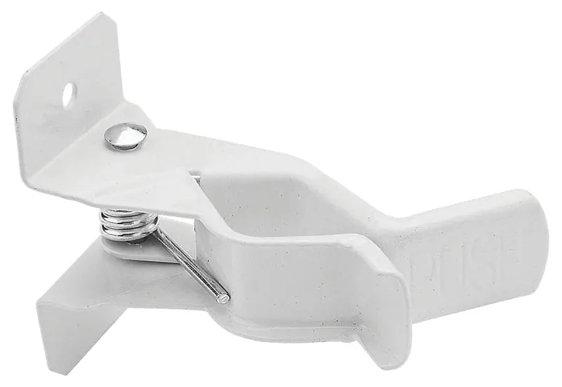 National Hardware V8518 N112-040 Tool Storage Clip, 5 lb, Steel, White :CD 2: QUANTITY: 1