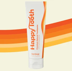 Natural Hydroxyapatite Toothpaste - Sweet Orange