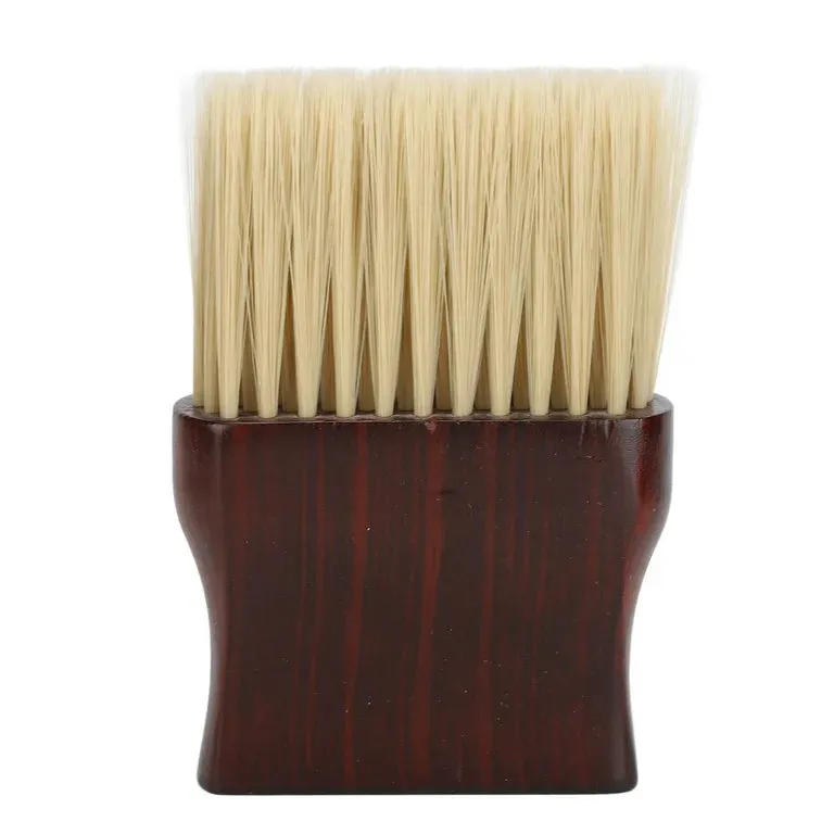 Neck Brush Flat Wood Handle