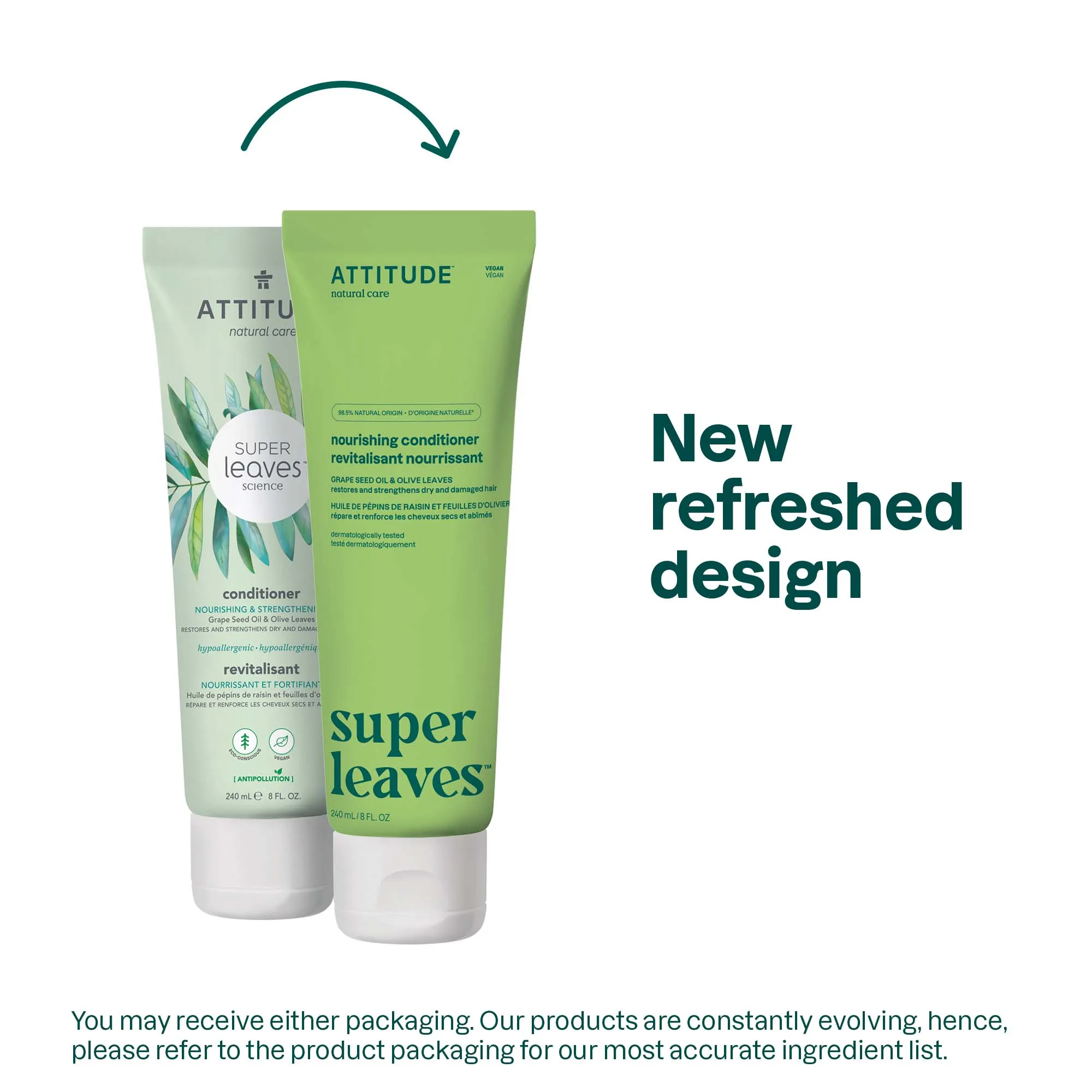 Nourishing conditioner : SUPER LEAVES™