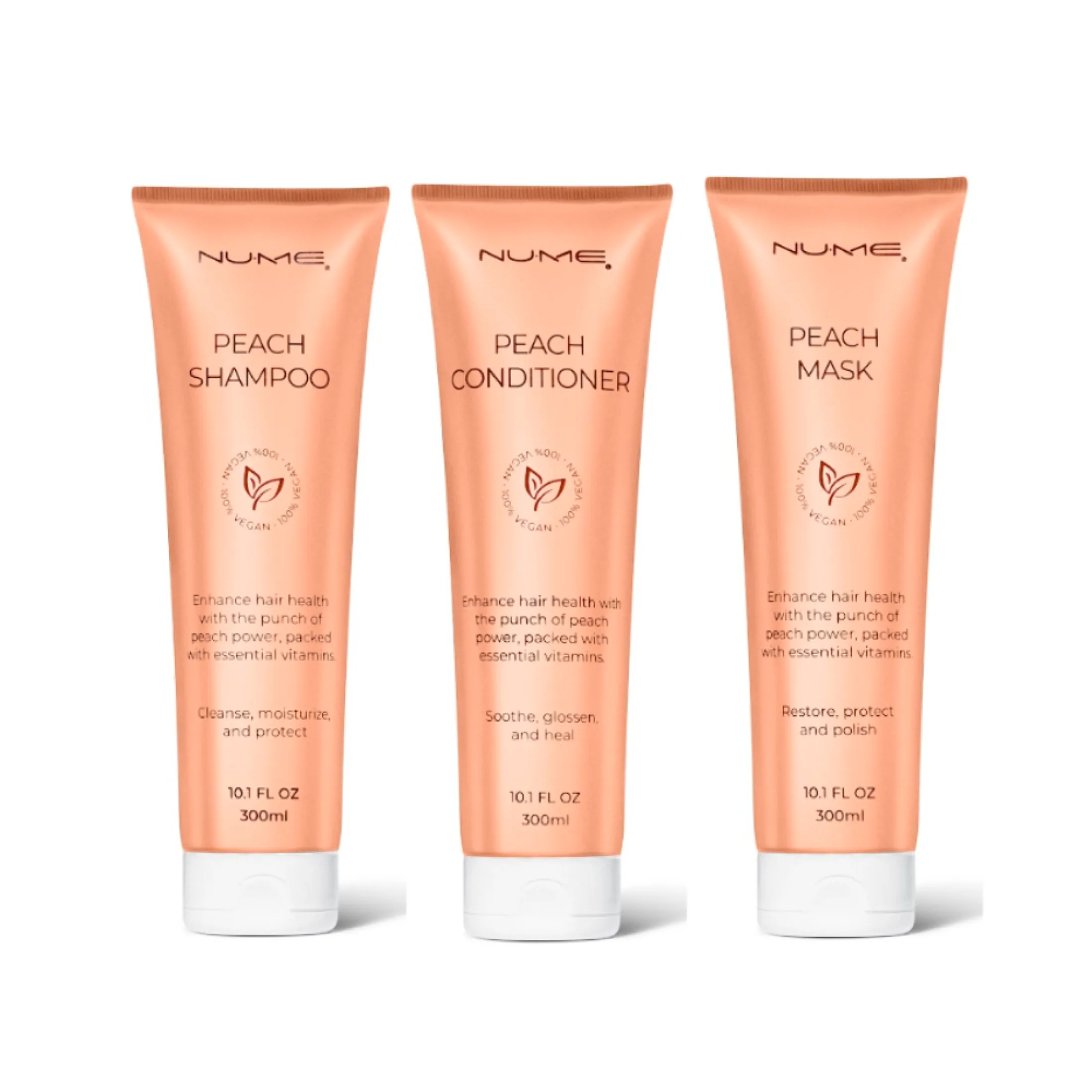 NUME Peach Hair Care Set