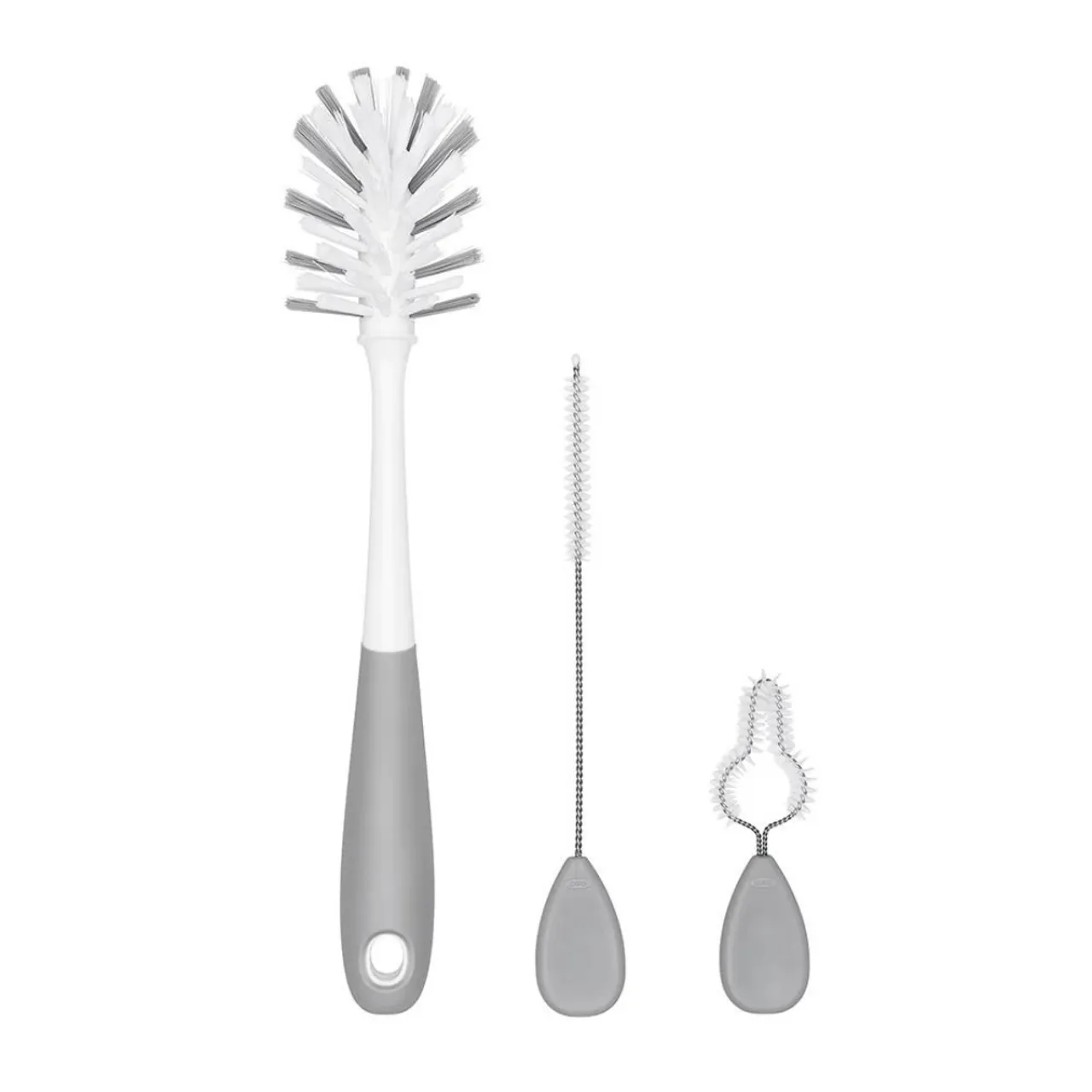 OXO Tot Water Bottle & Straw Cup Cleaning Set - Grey