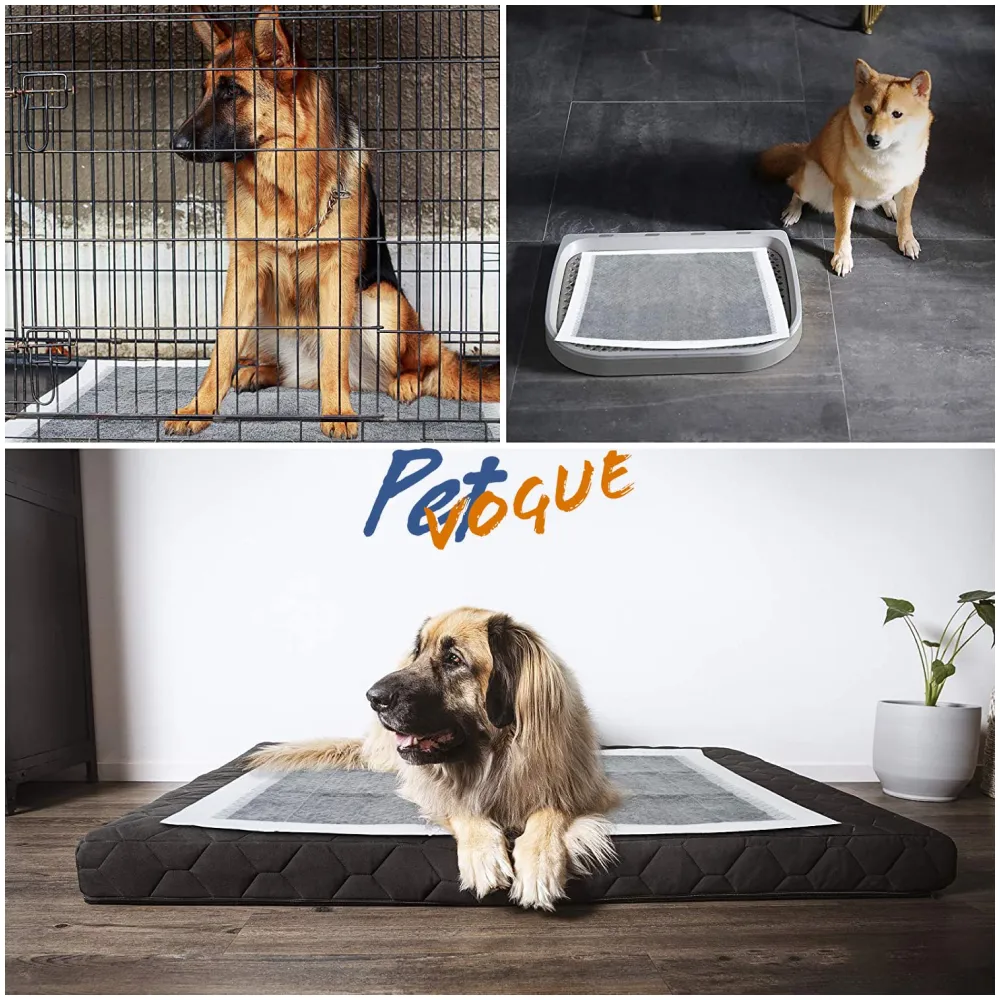 Pet Vogue Charcoal Pee Pads for Dogs (60x90 cm) 20 pcs