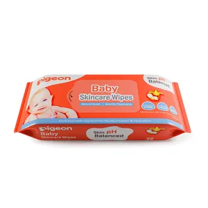 PIGEON Baby Skincare Wipes - 72pcs