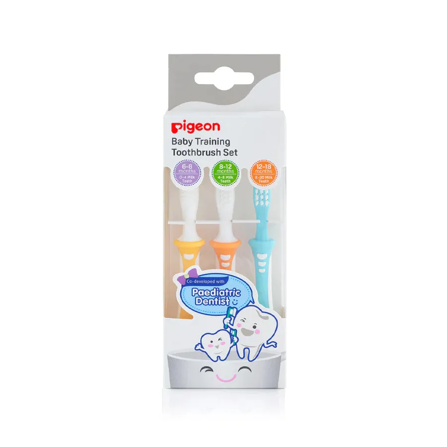 Pigeon Training Toothbrush Set