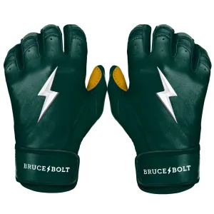 PREMIUM PRO Short Cuff Batting Gloves | GREEN