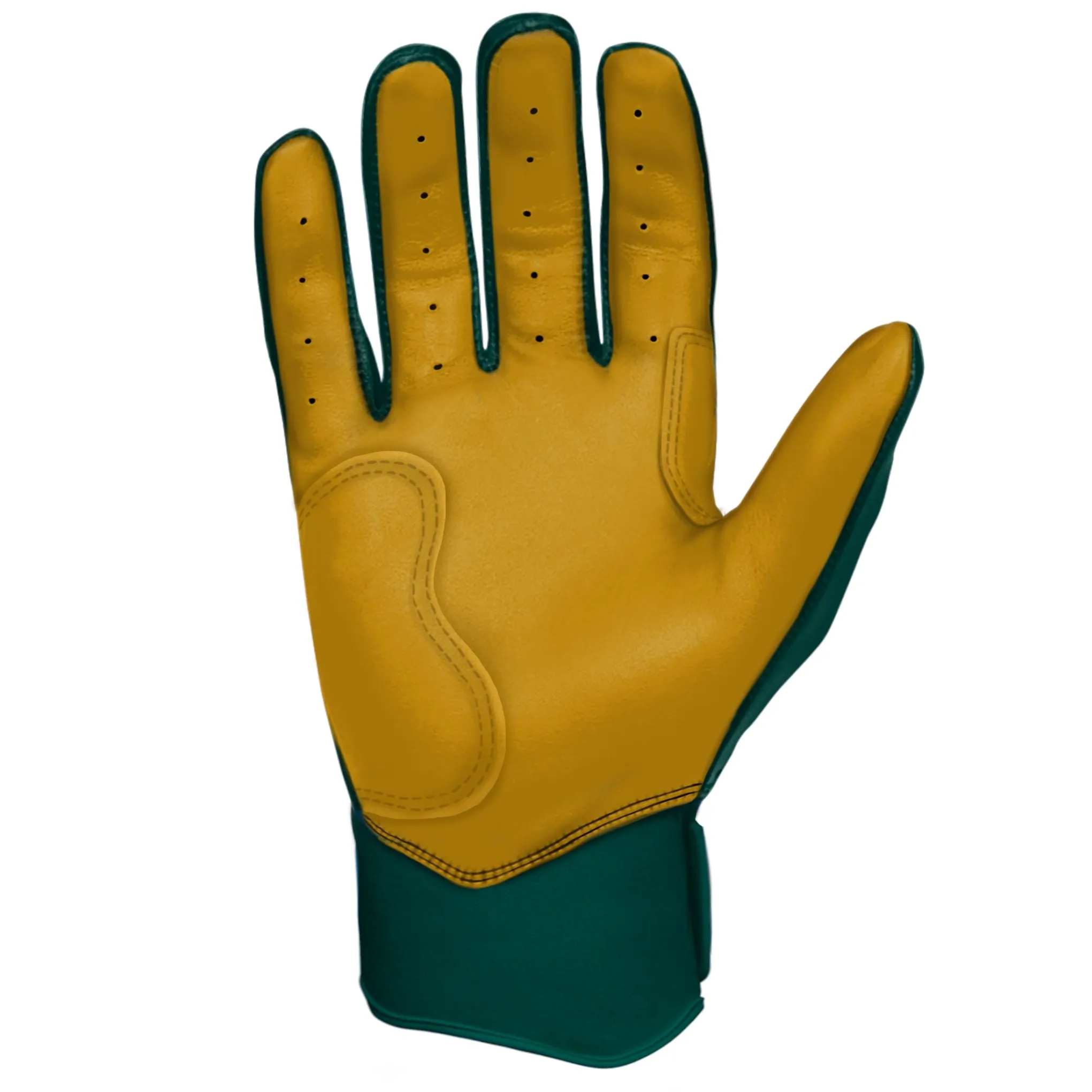 PREMIUM PRO Short Cuff Batting Gloves | GREEN