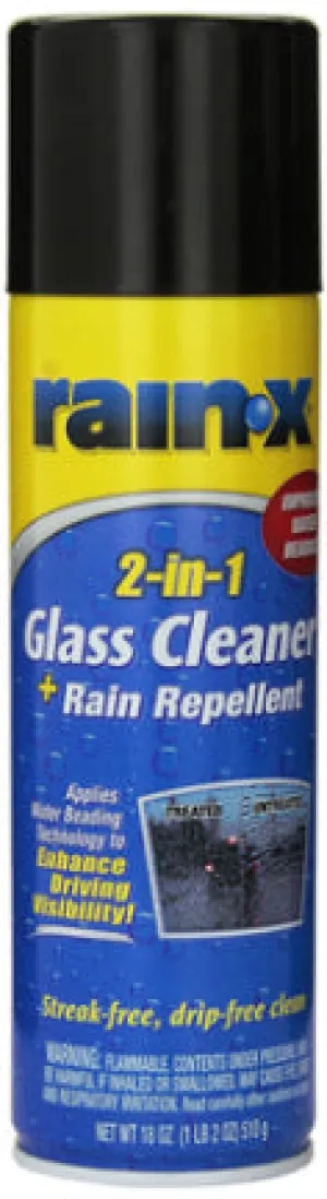 RAIN X GLASS CLN R REPELL AERO 18OZ