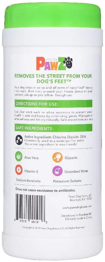 Sanipaw Daily Dog Paw Wipes