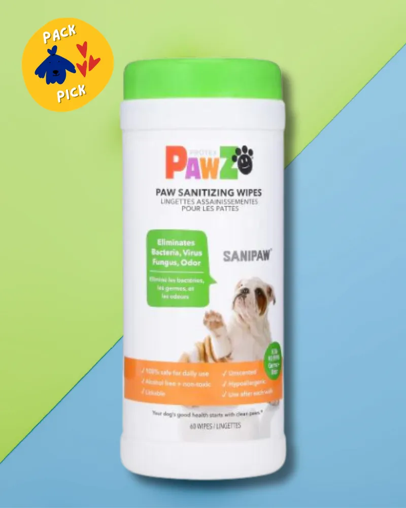 Sanipaw Daily Dog Paw Wipes