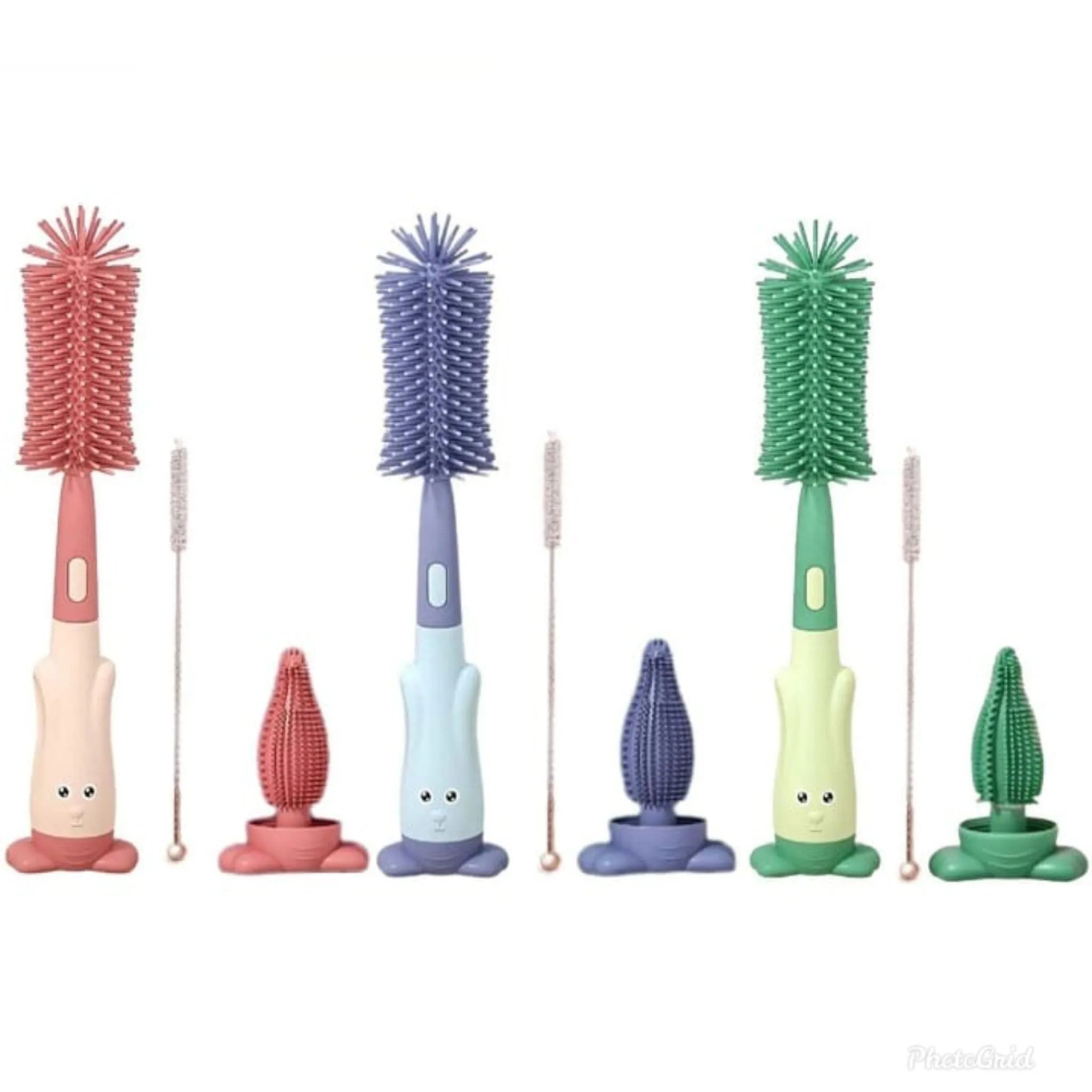 Silicon feeder brushes Set