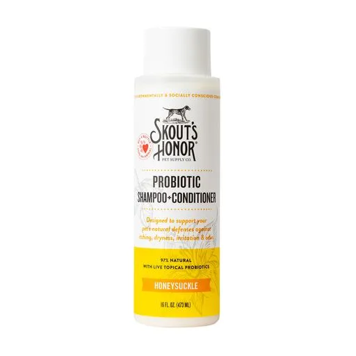 Skouts Honor Probiotic Shampoo Plus Conditioner Honeysuckle