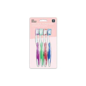 So Useful Total Clean Toothbrushes 4 Pk