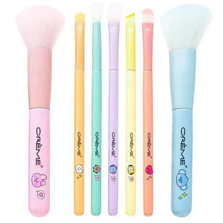 The Creme Shop | BT21 BABY The Perfect Blend Brush Collection (Set of 7)