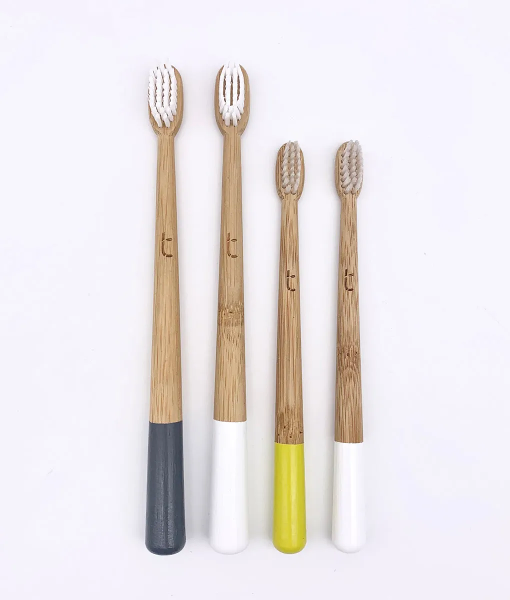 Truthbrush Bamboo Toothbrushes - Family Packs