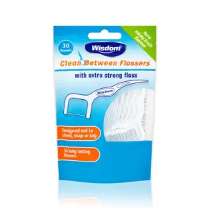 Wisdom Clean Between Flossers (30 Pack)