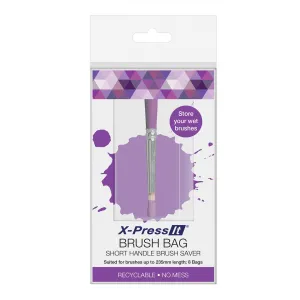 X-Press It - Brush Bags, Short Handle x 8 pack*