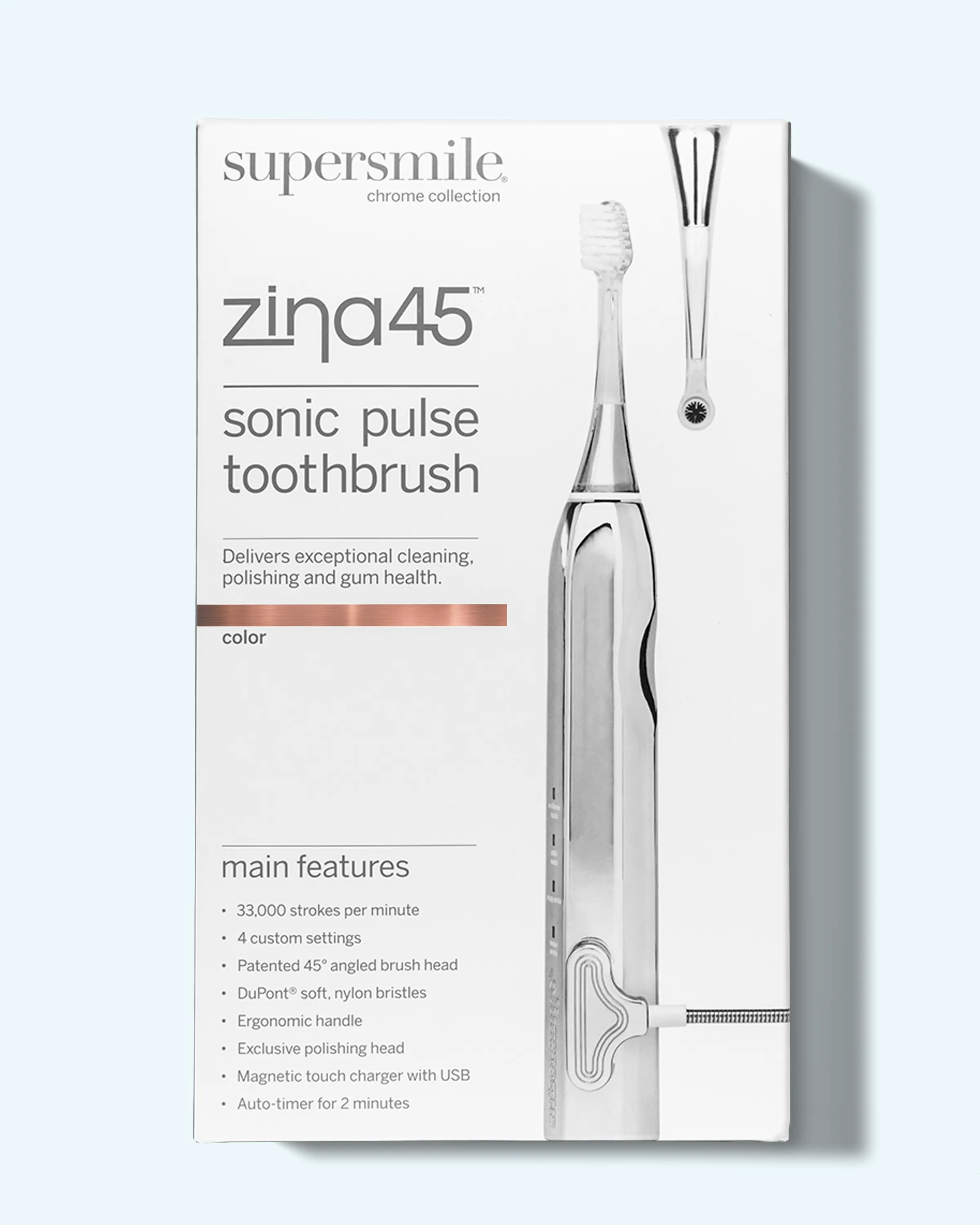 zina45™ sonic toothbrush